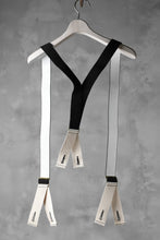 画像をギャラリービューアに読み込む, KLASICA SUS UK MARINE SUSPENDER / BELGIUM GEVAERT© RUBBER (BLACK)
