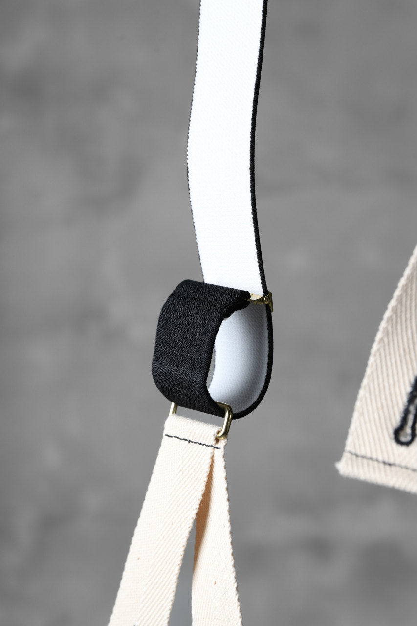 画像をギャラリービューアに読み込む, KLASICA SUS UK MARINE SUSPENDER / BELGIUM GEVAERT© RUBBER (BLACK)