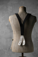 画像をギャラリービューアに読み込む, KLASICA SUS UK MARINE SUSPENDER / BELGIUM GEVAERT© RUBBER (BLACK)
