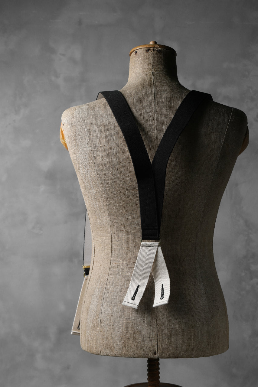 画像をギャラリービューアに読み込む, KLASICA SUS UK MARINE SUSPENDER / BELGIUM GEVAERT© RUBBER (BLACK)