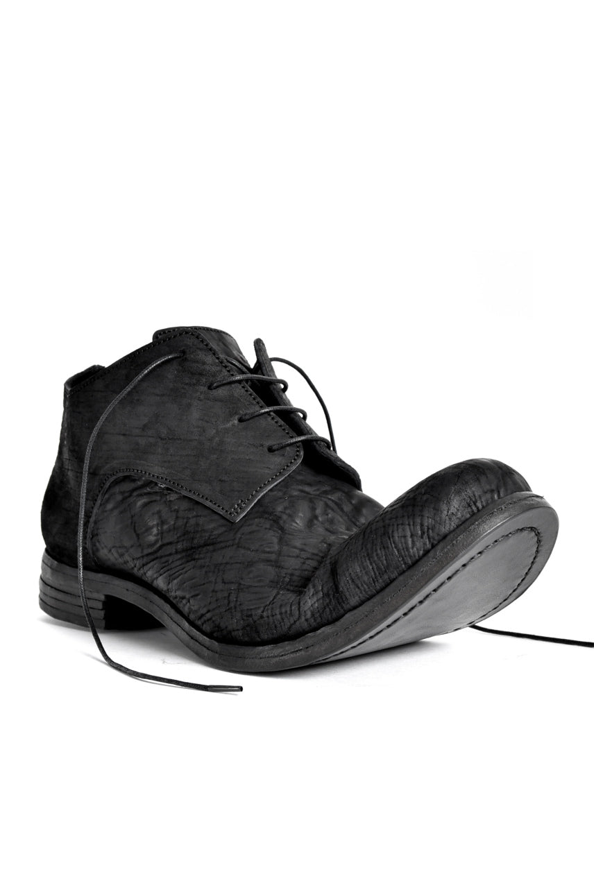 画像をギャラリービューアに読み込む, prtl x 4R4s exclusive Derby Shoes / CordovanSplit "No3-1M" (BLACK)