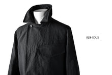 Load image into Gallery viewer, sus-sous moto cycle storm coat (NAVY GREY)