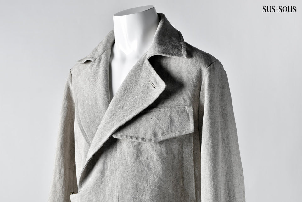 Load image into Gallery viewer, sus-sous moto cycle storm coat (NATURAL)