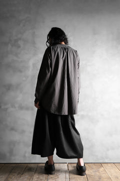 画像をギャラリービューアに読み込む, KLASICA SABRON HALF BUTTON PULLOVER SHIRT / TYPE-WRITER CLOTH (MOSS)