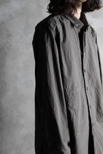 画像をギャラリービューアに読み込む, KLASICA SABRON BUTTON FRY SHIRT / TYPE-WRITER CLOTH (MOSS)