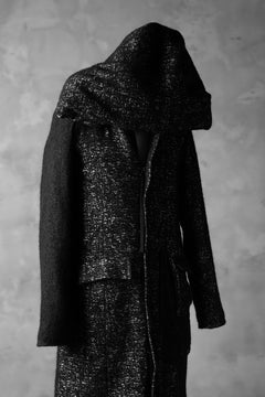 画像をギャラリービューアに読み込む, PAL OFFNER PADDED HOODNECK COAT (TWEEDY MELANGE)