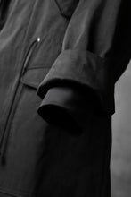 画像をギャラリービューアに読み込む, COLINA M-1948 HOOD PARKA COAT / HIGH DENSITY MILICLOTH (BLACK)
