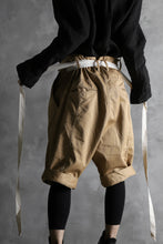 画像をギャラリービューアに読み込む, KLASICA GERALD-cc LOW CROTCH SHORTS / DRY CHINO CLOTH (BEIGE)