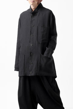 画像をギャラリービューアに読み込む, SOSNOVSKA RAW EDGES DOUBLE BLAZER (BLACK)