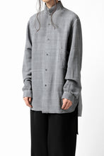 画像をギャラリービューアに読み込む, COLINA GARDENER SHIRT / SLUB SILK (SUMI DYED)