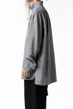 画像をギャラリービューアに読み込む, COLINA GARDENER SHIRT / SLUB SILK (SUMI DYED)