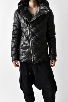 画像をギャラリービューアに読み込む, ISAMU KATAYAMA BACKLASH HOODED DOWN JACKET / KANGAROO + POLISH WHITE GOOSE (BLACK)
