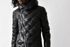 画像をギャラリービューアに読み込む, ISAMU KATAYAMA BACKLASH HOODED DOWN JACKET / KANGAROO + POLISH WHITE GOOSE (BLACK)