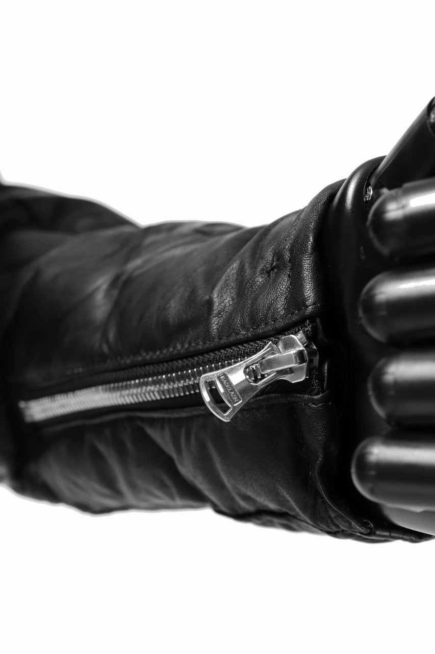 画像をギャラリービューアに読み込む, ISAMU KATAYAMA BACKLASH HOODED DOWN JACKET / KANGAROO + POLISH WHITE GOOSE (BLACK)