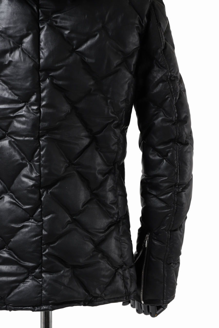 画像をギャラリービューアに読み込む, ISAMU KATAYAMA BACKLASH HOODED DOWN JACKET / KANGAROO + POLISH WHITE GOOSE (BLACK)