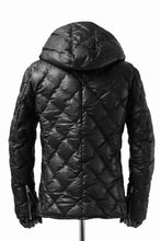 画像をギャラリービューアに読み込む, ISAMU KATAYAMA BACKLASH HOODED DOWN JACKET / KANGAROO + POLISH WHITE GOOSE (BLACK)