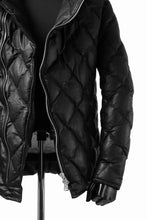 画像をギャラリービューアに読み込む, ISAMU KATAYAMA BACKLASH HOODED DOWN JACKET / KANGAROO + POLISH WHITE GOOSE (BLACK)