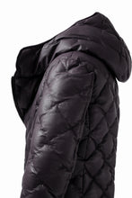 画像をギャラリービューアに読み込む, ISAMU KATAYAMA BACKLASH HOODED DOWN JACKET / KANGAROO + POLISH WHITE GOOSE (PURPLE)