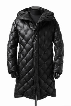 画像をギャラリービューアに読み込む, ISAMU KATAYAMA BACKLASH HOODED DOWN COAT / KANGAROO + POLISH WHITE GOOSE (BLACK)