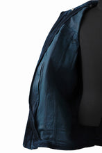 Load image into Gallery viewer, ISAMU KATAYAMA BACKLASH SUEDE COVER ALL BLOUSON / JAPAN CALF (WHITE TANNED / BLACK)