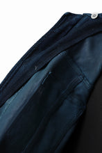 Load image into Gallery viewer, ISAMU KATAYAMA BACKLASH SUEDE COVER ALL BLOUSON / JAPAN CALF (WHITE TANNED / BLACK)