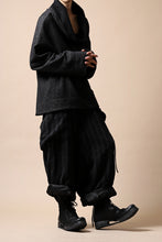 画像をギャラリービューアに読み込む, SOSNOVSKA exclusive CRAWLED OUT POCKET KNIT SWEATER (GREY MELANGE)
