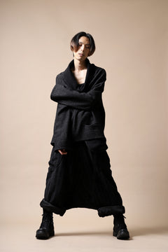 画像をギャラリービューアに読み込む, SOSNOVSKA exclusive LOADED POCKETS PANTS (BLACK STRIPE)
