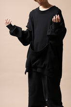 画像をギャラリービューアに読み込む, SOSNOVSKA HANGING POCKET SWEAT SHIRT (BLACK)