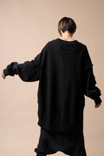 画像をギャラリービューアに読み込む, SOSNOVSKA HANGING POCKET SWEAT SHIRT (BLACK)