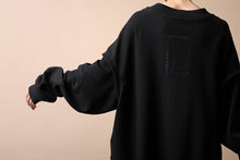 画像をギャラリービューアに読み込む, SOSNOVSKA HANGING POCKET SWEAT SHIRT (BLACK)