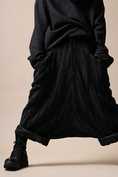 画像をギャラリービューアに読み込む, SOSNOVSKA exclusive LOADED POCKETS PANTS (BLACK STRIPE)