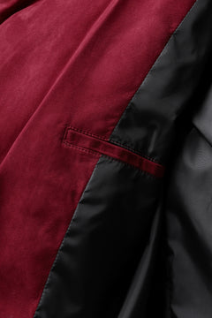 画像をギャラリービューアに読み込む, ISAMU KATAYAMA BACKLASH HOODED DOWN JACKET / KANGAROO REVERSE + POLISH WHITE GOOSE (RED)