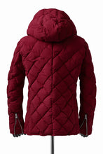 画像をギャラリービューアに読み込む, ISAMU KATAYAMA BACKLASH HOODED DOWN JACKET / KANGAROO REVERSE + POLISH WHITE GOOSE (RED)