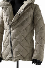画像をギャラリービューアに読み込む, ISAMU KATAYAMA BACKLASH HOODED DOWN JACKET / WAXY KANGAROO + POLISH WHITE GOOSE (WHITE)