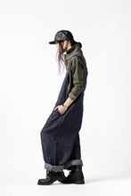 画像をギャラリービューアに読み込む, KLASICA MB OVERALL / DEEP DYED LINEN DENIM (NAVY)