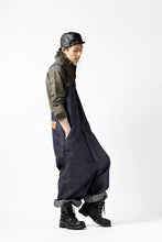 画像をギャラリービューアに読み込む, KLASICA MB OVERALL / DEEP DYED LINEN DENIM (NAVY)