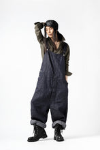画像をギャラリービューアに読み込む, KLASICA MB OVERALL / DEEP DYED LINEN DENIM (NAVY)