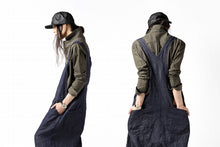 画像をギャラリービューアに読み込む, KLASICA MB OVERALL / DEEP DYED LINEN DENIM (NAVY)