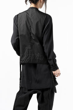 画像をギャラリービューアに読み込む, KLASICA REVOLT VEST / TRI MIX HIGH DENSITY PLAIN (BLACK)