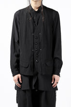 画像をギャラリービューアに読み込む, KLASICA REVOLT VEST / TRI MIX HIGH DENSITY PLAIN (BLACK)