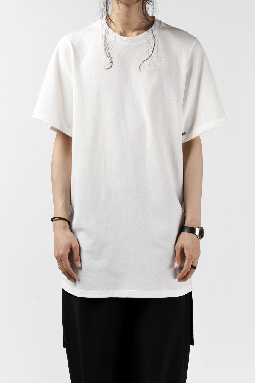 画像をギャラリービューアに読み込む, KLASICA MORE(edit.2) LOOSEY T-SHIRT / DRY TWILL JERSEY (ECRU)