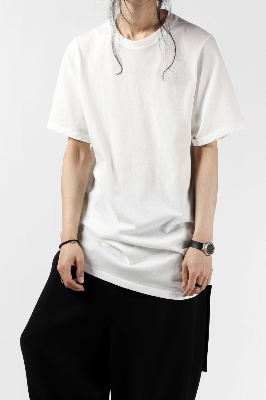 画像をギャラリービューアに読み込む, KLASICA MORE(edit.2) LOOSEY T-SHIRT / DRY TWILL JERSEY (ECRU)