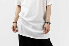 画像をギャラリービューアに読み込む, KLASICA MORE(edit.2) LOOSEY T-SHIRT / DRY TWILL JERSEY (ECRU)