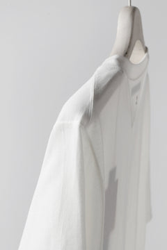 画像をギャラリービューアに読み込む, KLASICA MORE(edit.2) LOOSEY T-SHIRT / DRY TWILL JERSEY (ECRU)