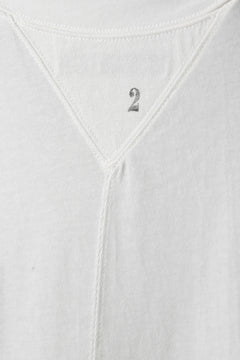 画像をギャラリービューアに読み込む, KLASICA MORE(edit.2) LOOSEY T-SHIRT / DRY TWILL JERSEY (ECRU)