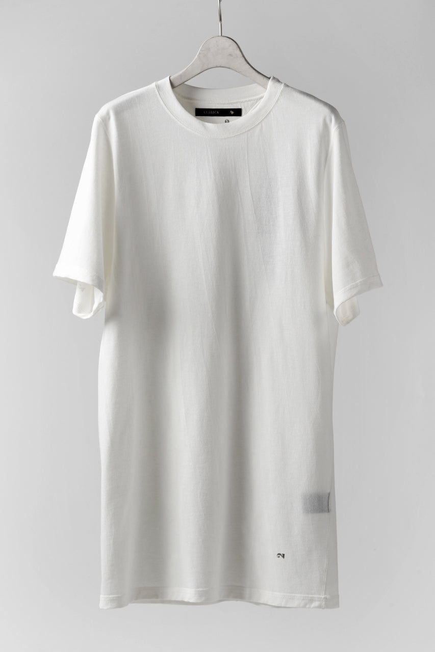 画像をギャラリービューアに読み込む, KLASICA MORE(edit.2) LOOSEY T-SHIRT / DRY TWILL JERSEY (ECRU)