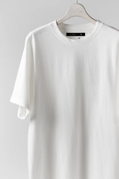 画像をギャラリービューアに読み込む, KLASICA MORE(edit.2) LOOSEY T-SHIRT / DRY TWILL JERSEY (ECRU)