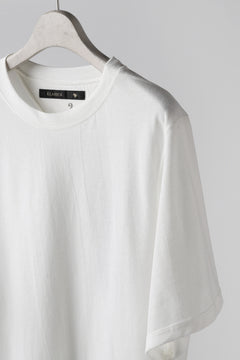 画像をギャラリービューアに読み込む, KLASICA MORE(edit.2) LOOSEY T-SHIRT / DRY TWILL JERSEY (ECRU)