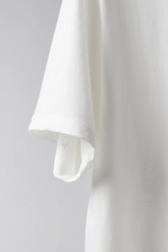 画像をギャラリービューアに読み込む, KLASICA MORE(edit.2) LOOSEY T-SHIRT / DRY TWILL JERSEY (ECRU)