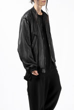 Load image into Gallery viewer, KLASICA FLIGHT PC-1 JACKET / TRANSLUCENT ORGANDY (BLACK)